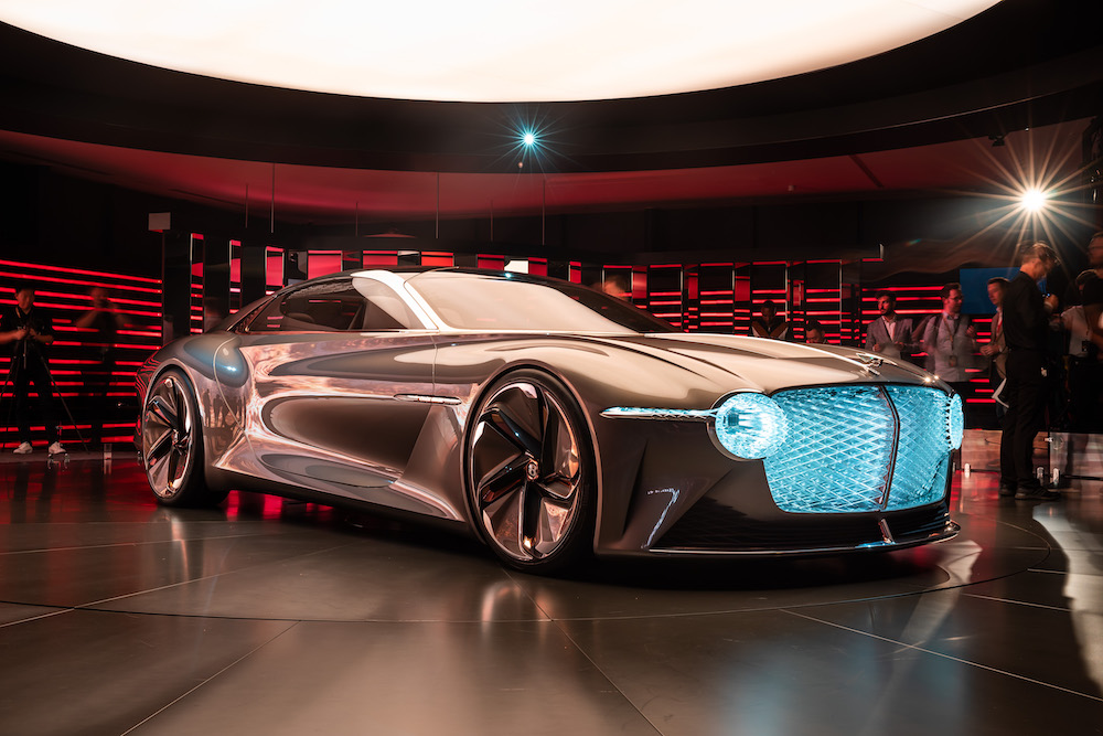 Bentley Unveil The Luxury Electric Bentley EXP 100 GT Supercar Of The Future