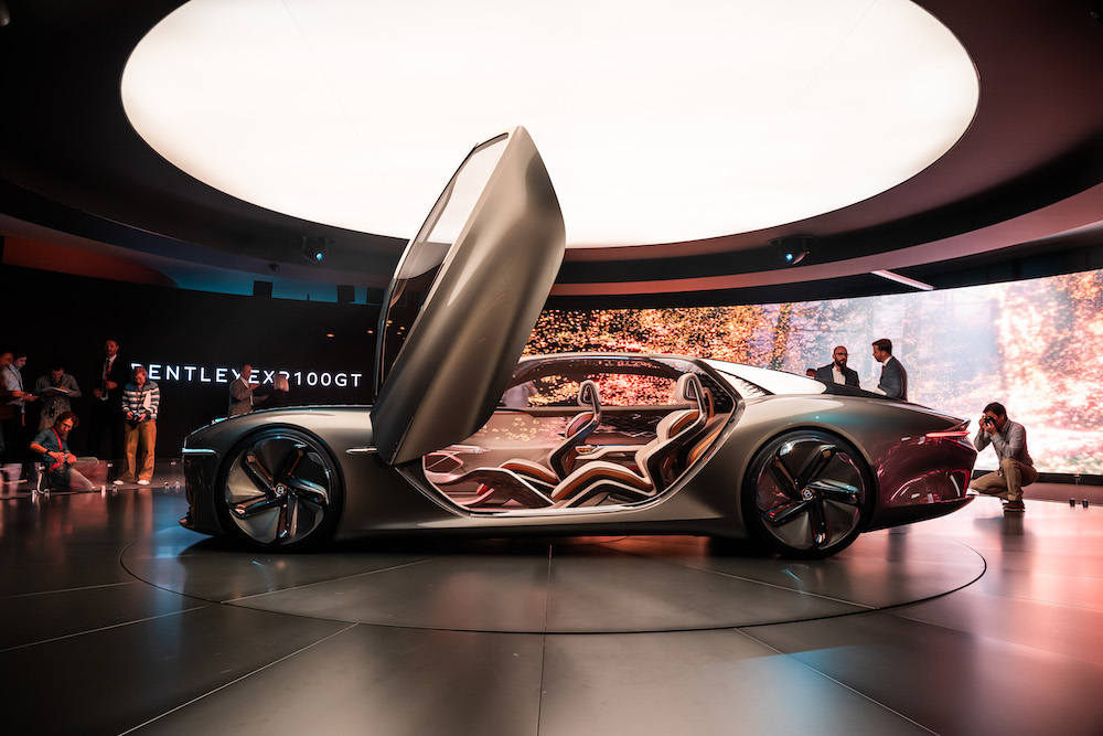 Bentley Unveil The Luxury Electric Bentley EXP 100 GT Supercar Of The Future