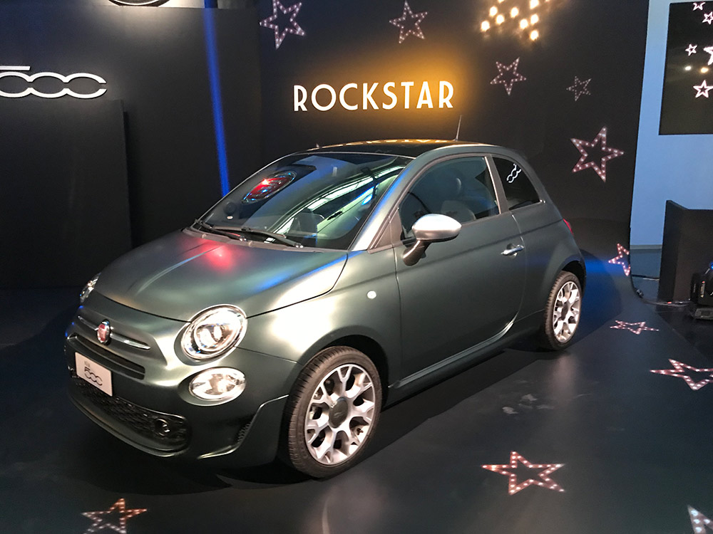 New Fiat 500 Star Rockstar Launch In Turin As Sales Hit 3 Million In 