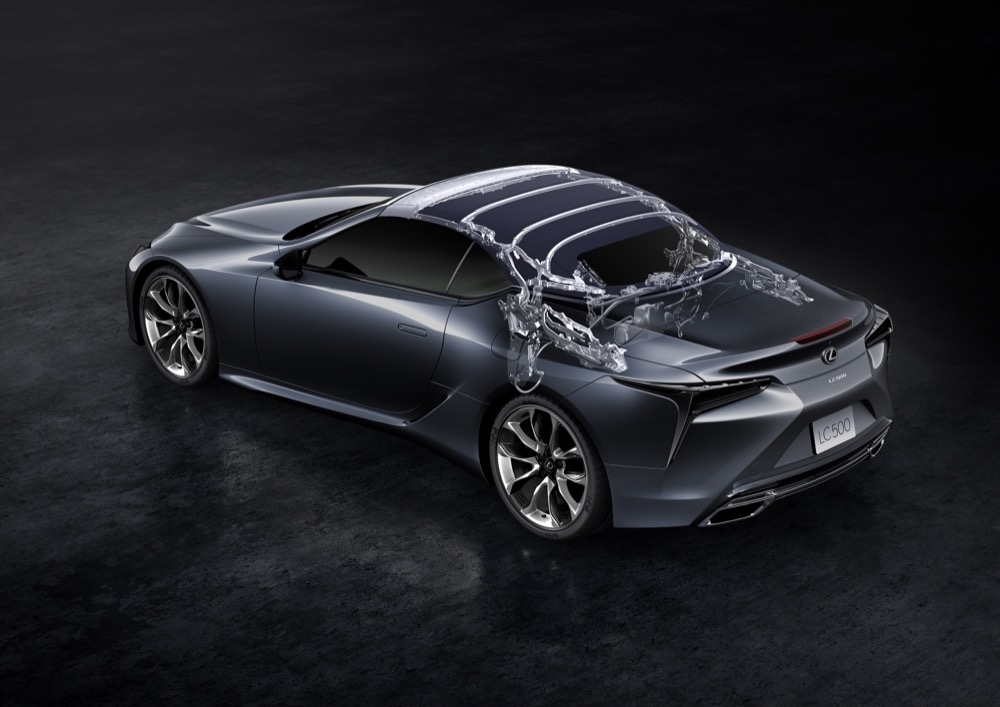 New Lexus LC 500 Convertible