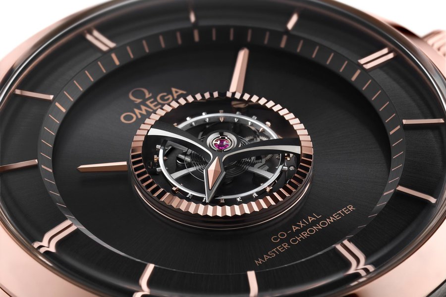 Omega Antimagnetic De Ville Tourbillon Numbered Edition Watch