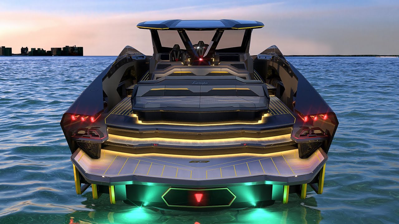 Motor Yacht Tecnomar For Lamborghini 63