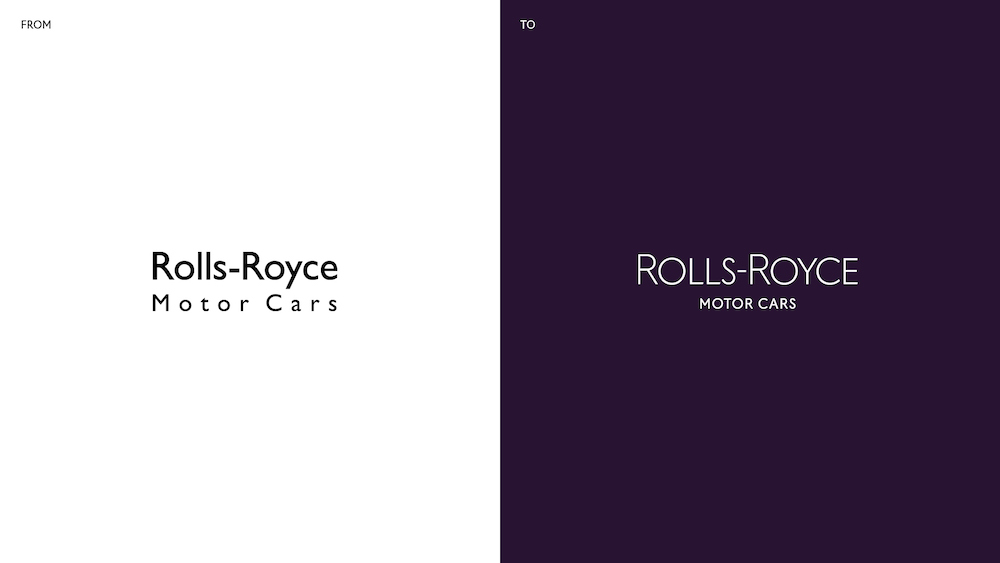 Rolls-Royce New Brand Identity