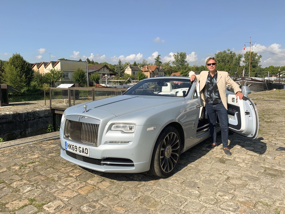 Rolls Royce Dawn Canal du Loing