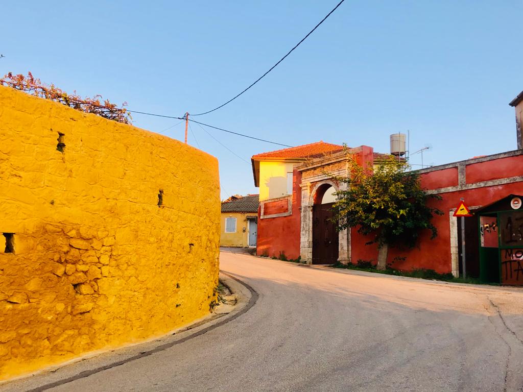 Street Kefalonia Greece