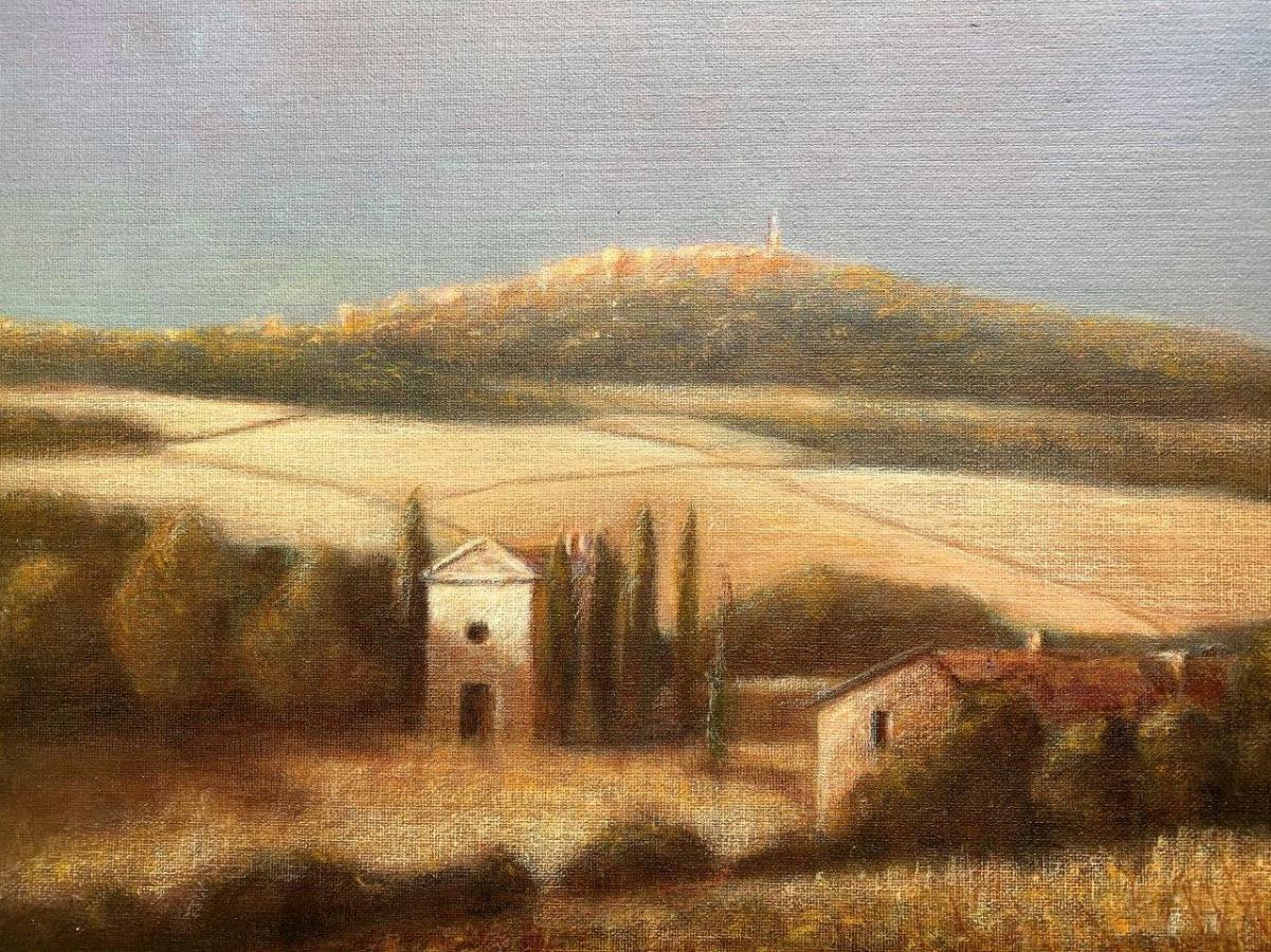 Tuscan Hills, Acrylic on Canvas