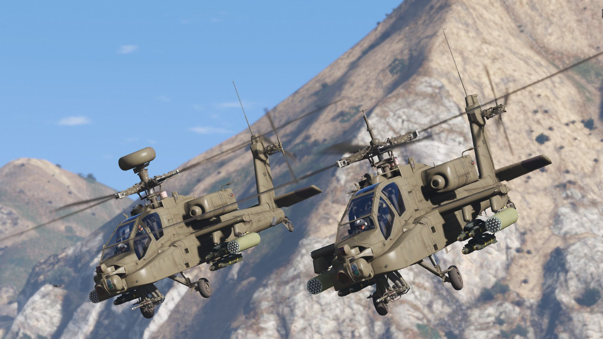 Apache Helicopters