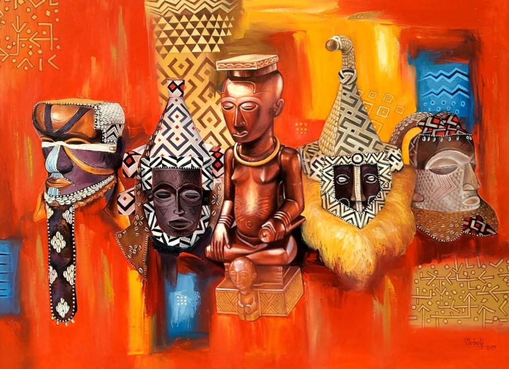 African Art Series Coco Mabuli Royaume Kuba