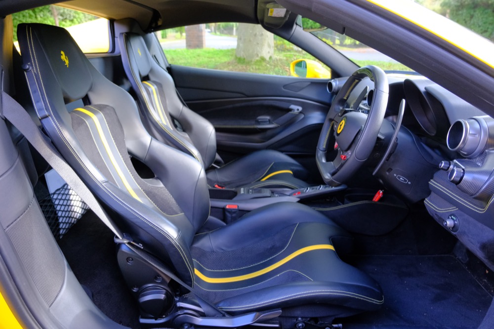 Ferrari F8 Tributo Spider Interior