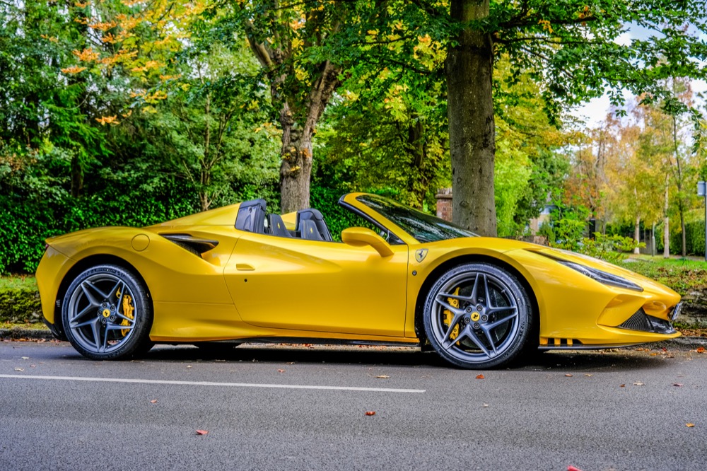 Ferrari F8 Tributo Spider Roof Down