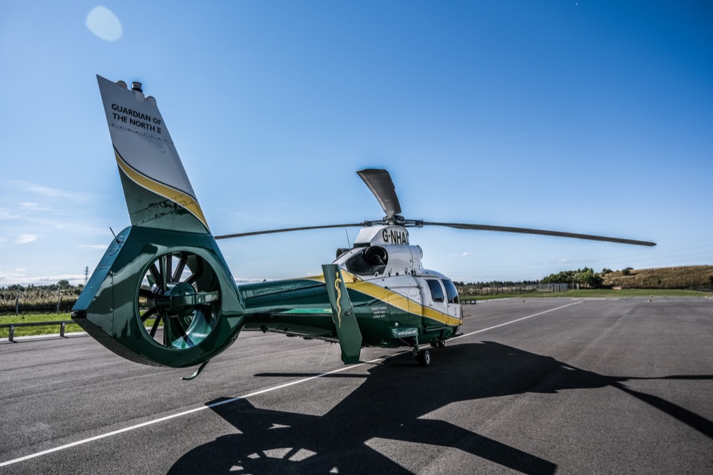 Great North Air Ambulance Service Helicopter
