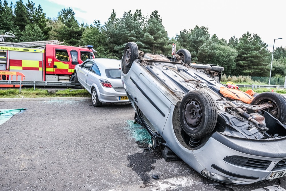 Great North Air Ambulance Service - Traffic Accident