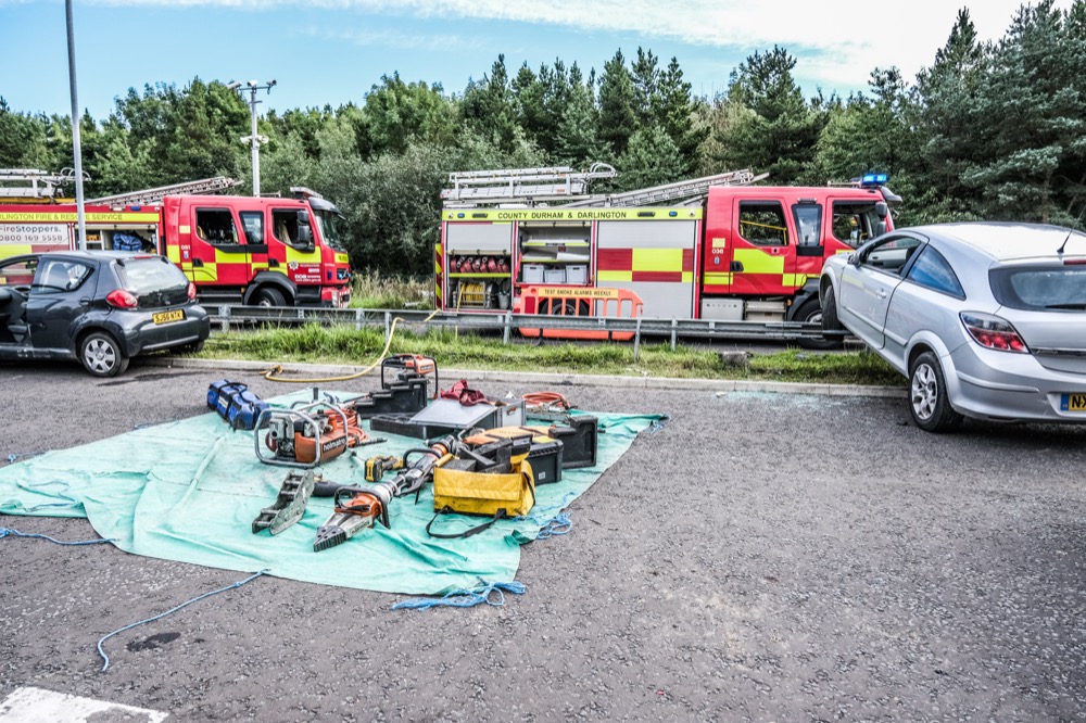 Great North Air Ambulance Service - Traffic Accident