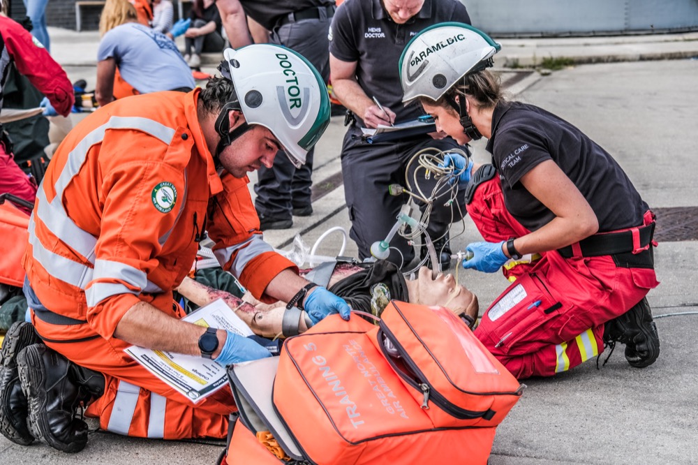 Paramedics in Training