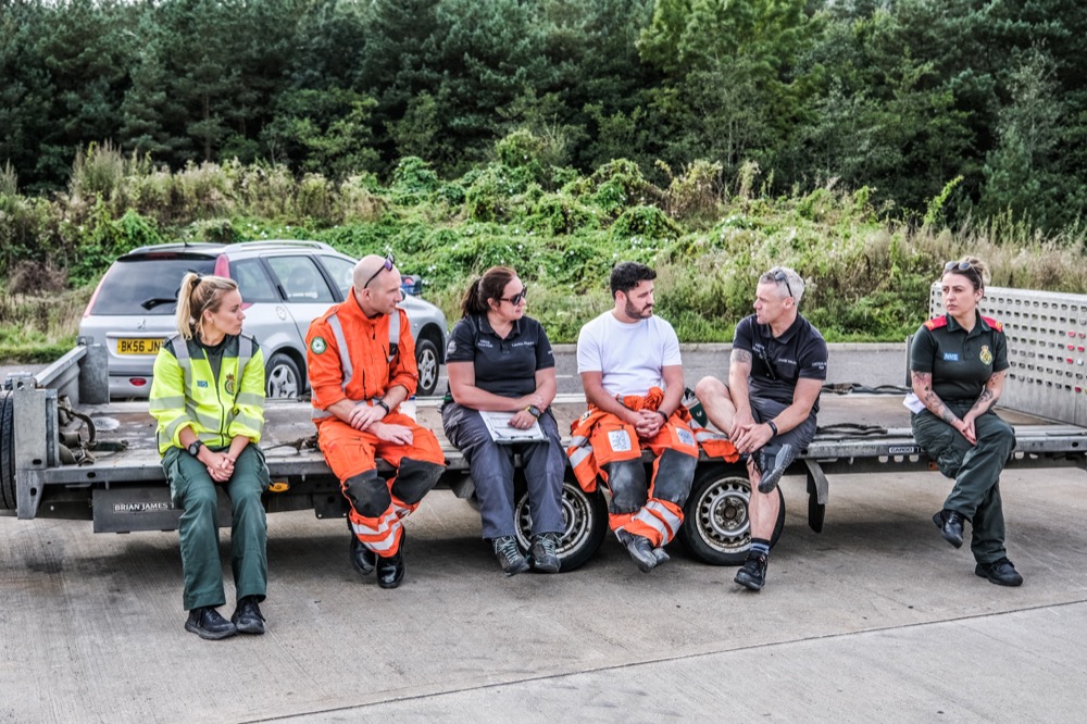 Great North Air Ambulance Service - Traffic Accident