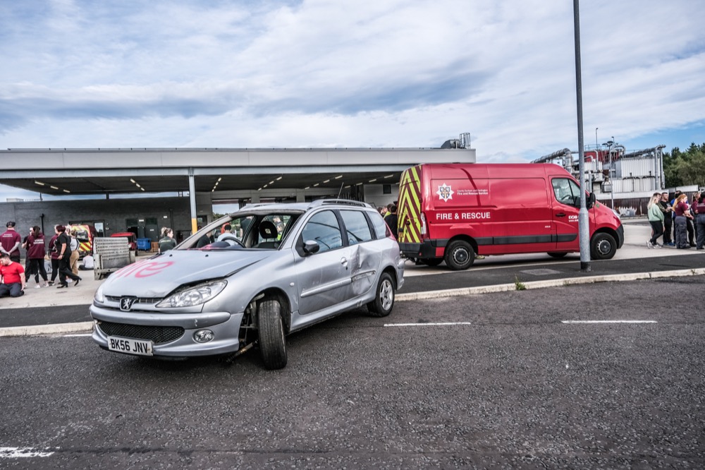 Great North Air Ambulance Service - Traffic Accident