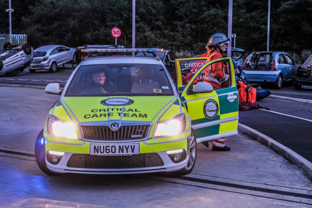 Great North Air Ambulance Service Critical Care Car