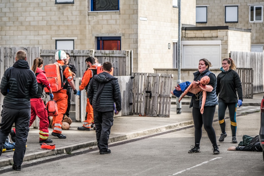 GNAAS: Marauding Terrorist Attack-Mother & Child