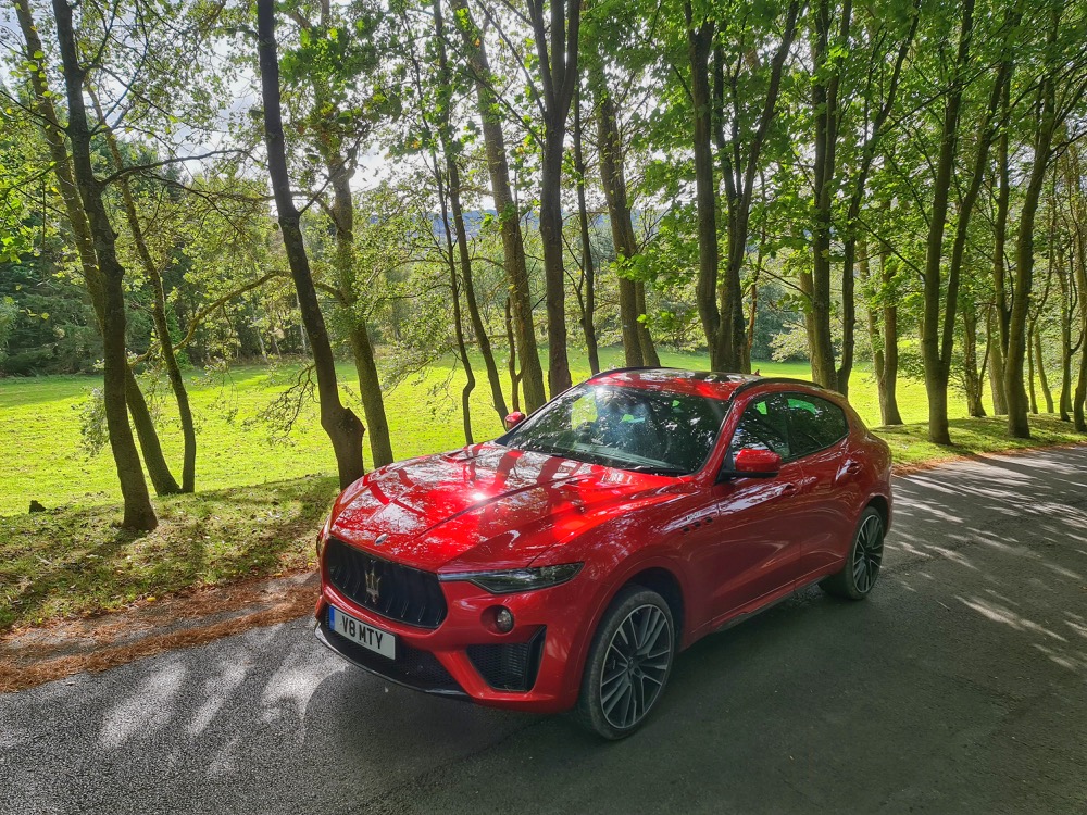 Maserati Levante Trofeo Tour Derwent Manor Hotel