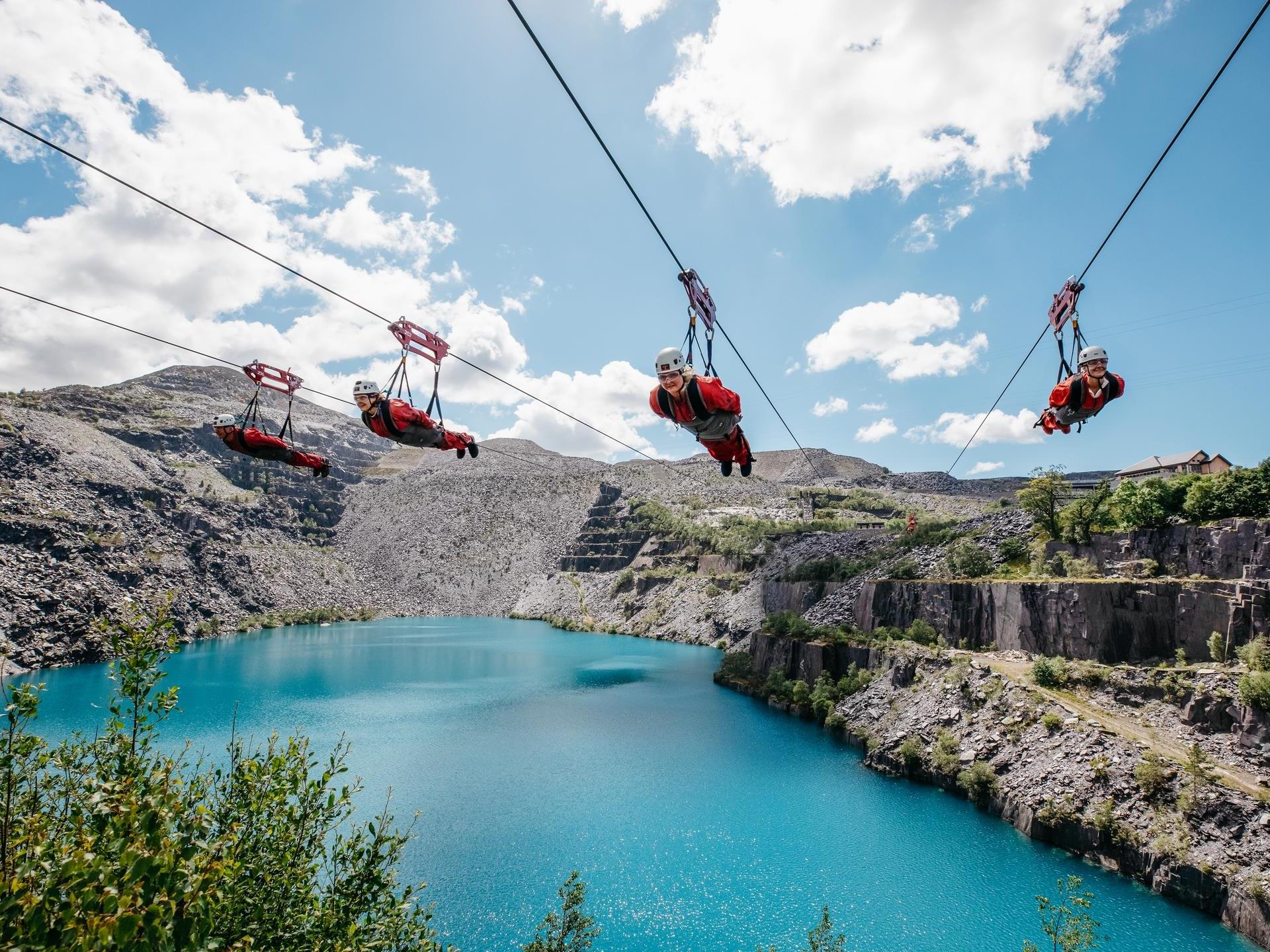 World's Fastest Zip Line Self Drive Car Tour