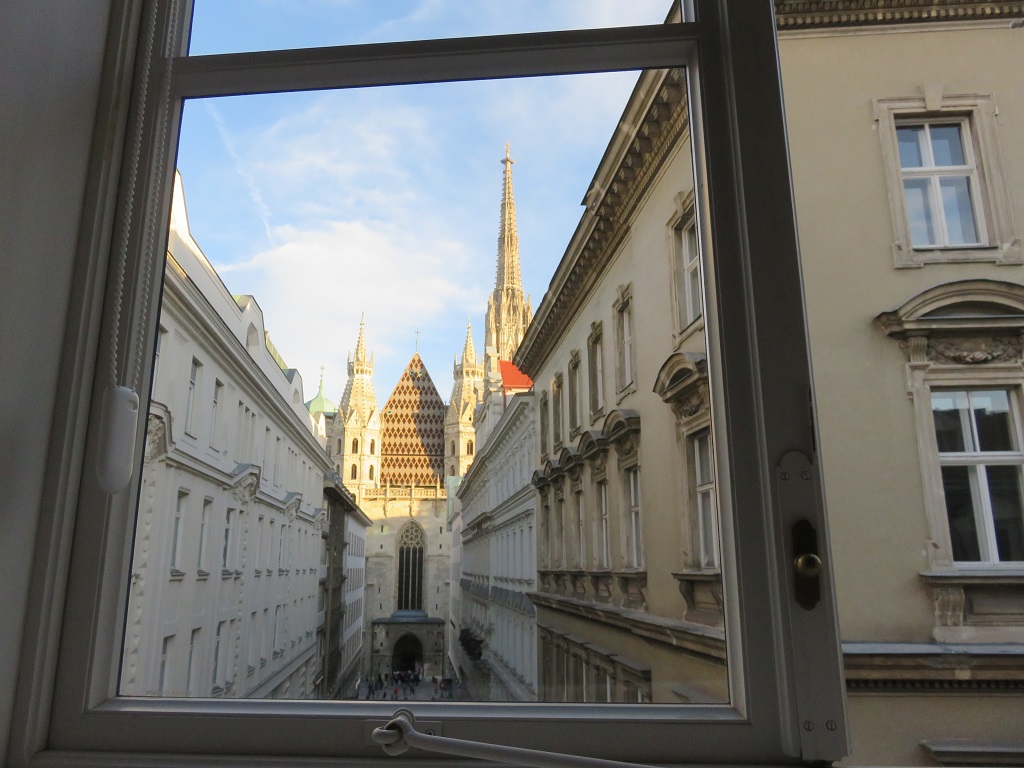 Suite view from the Leo Grand Hotel, Vienna
