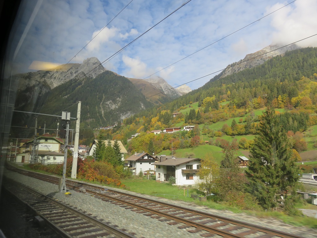 Vienna to Vorarlberg by train