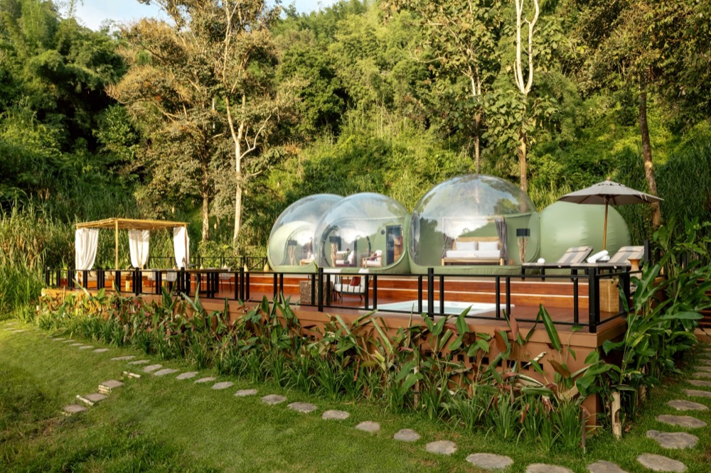 Anantara Elephant Jungle Bubbles Thailand