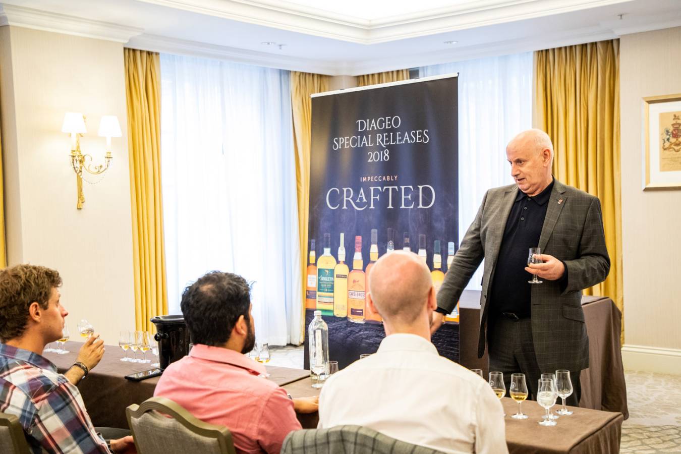 Colin Dunn giving a Masterclass