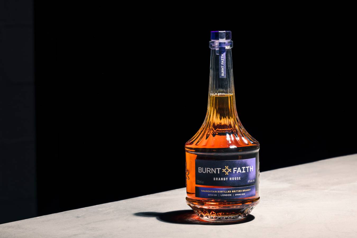 The attractive Burnt Faith bottle