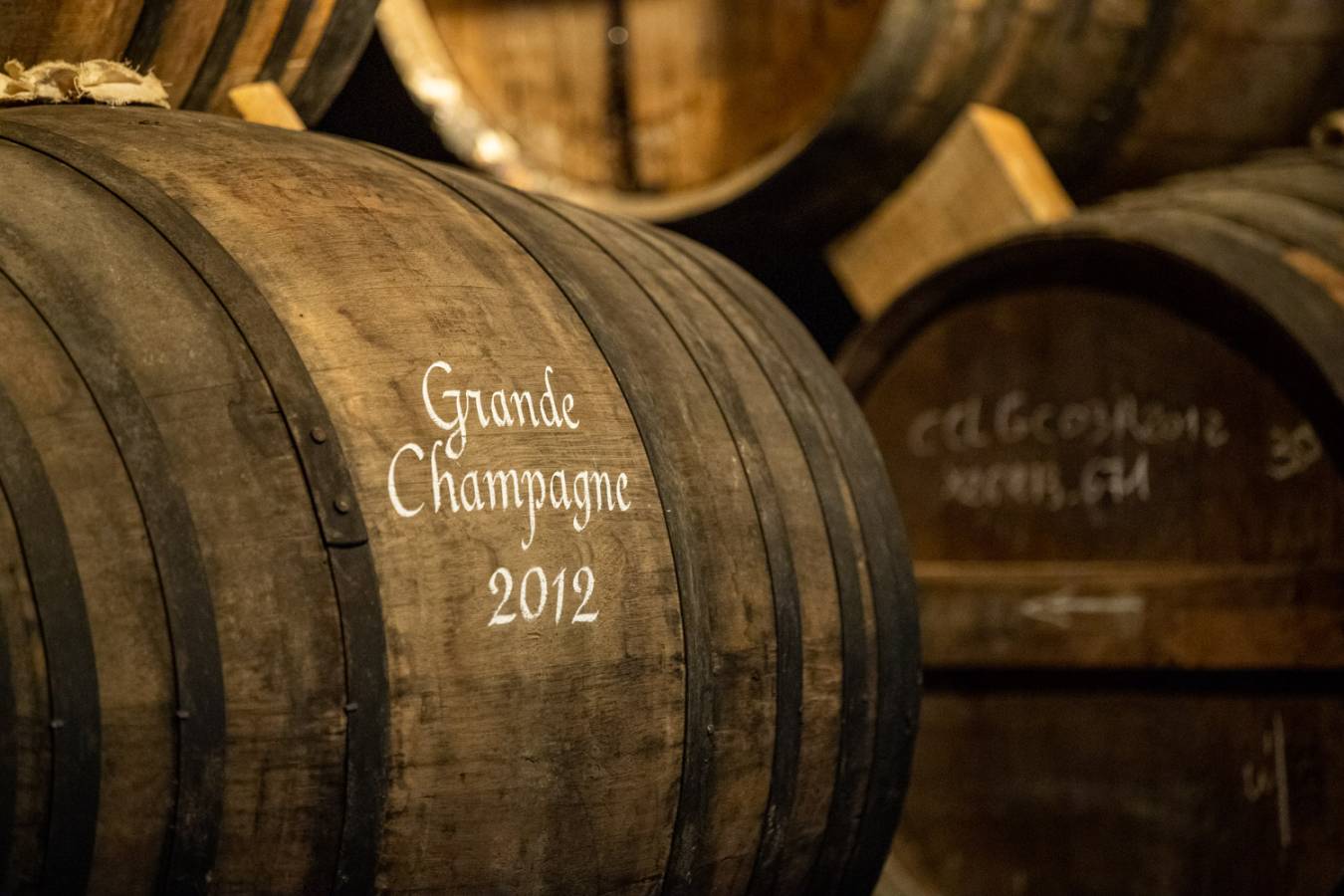 A Grande Champagne barrel