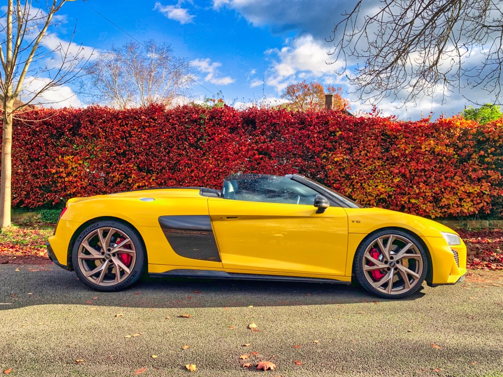 Audi R8 Spyder V10 Performance RWD Edition S Tronic Review-paragliding tour