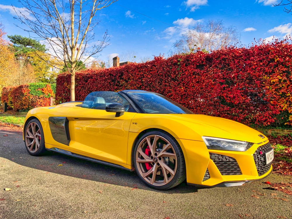 Audi R8 Spyder V10 Performance RWD Edition S Tronic Review-paragliding tour