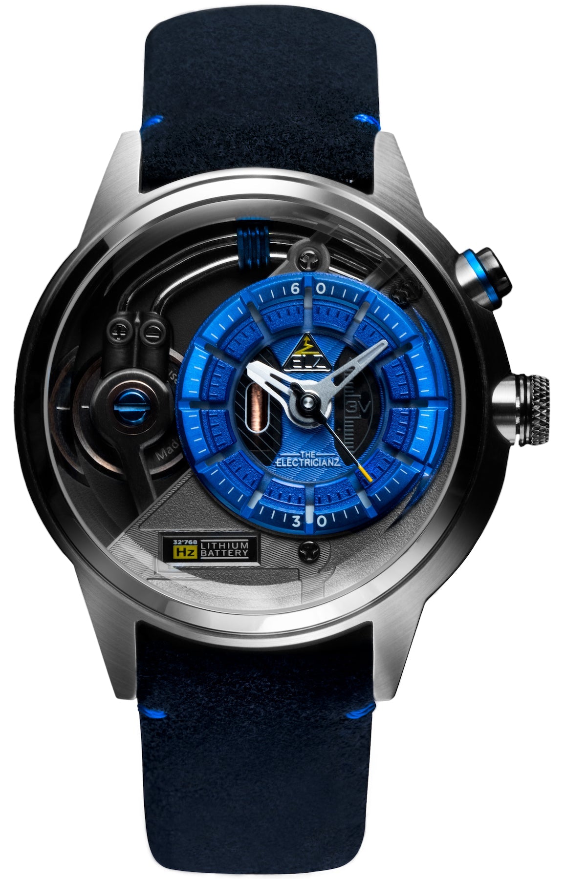Electricianz Watch SteelZ StoneZ - Blue