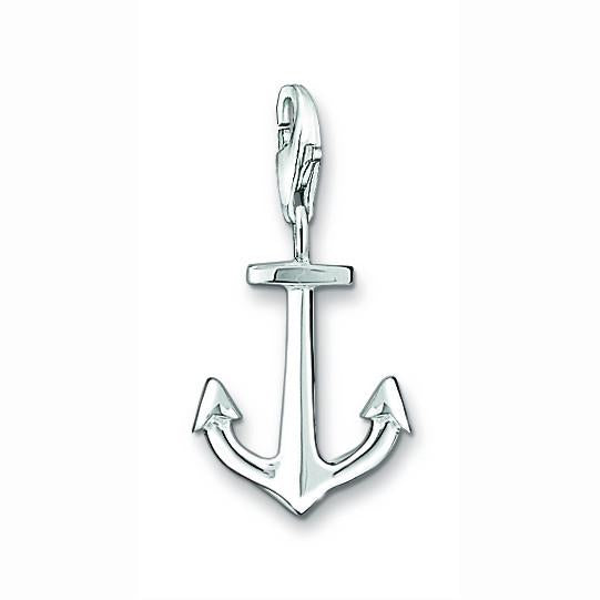 Thomas Sabo Charm Club Sterling Silver Anchor Charm - Silver