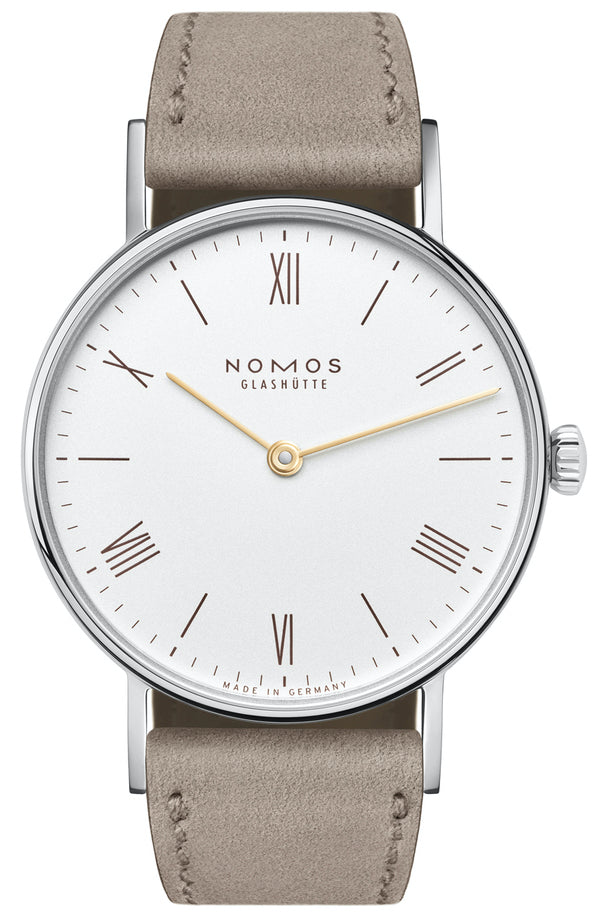 Nomos Glashutte Watch Ludwig 33 Duo Sapphire Crystal - White