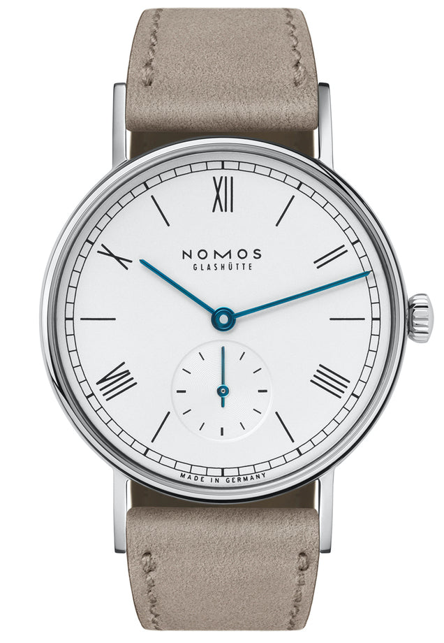 Nomos Glashutte Watch Ludwig 33 Sapphire Crystal - White