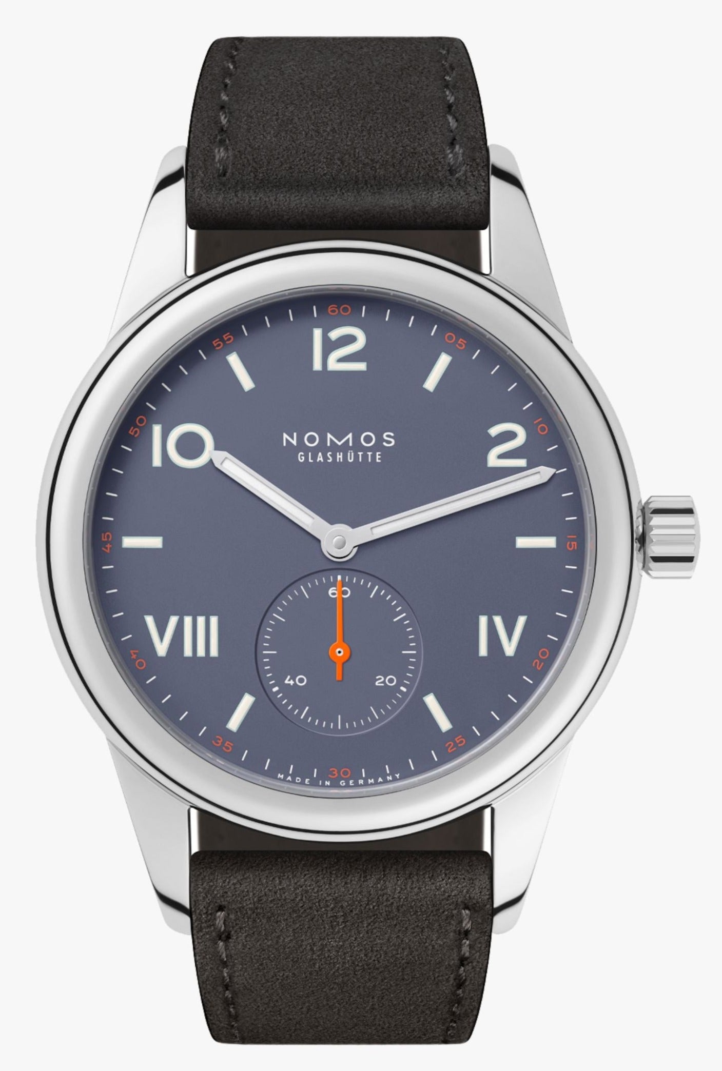 Nomos Glashutte Watch Club Campus Blue Purple 38