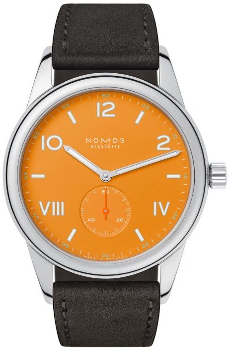Nomos Glashutte Watch Club Campus 38 Future Orange - Orange