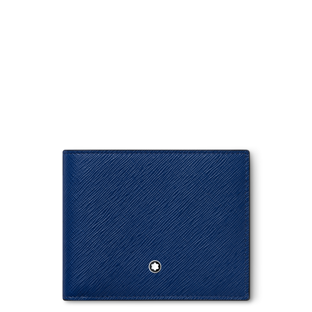 Montblanc Sartorial Wallet 6cc Blue D