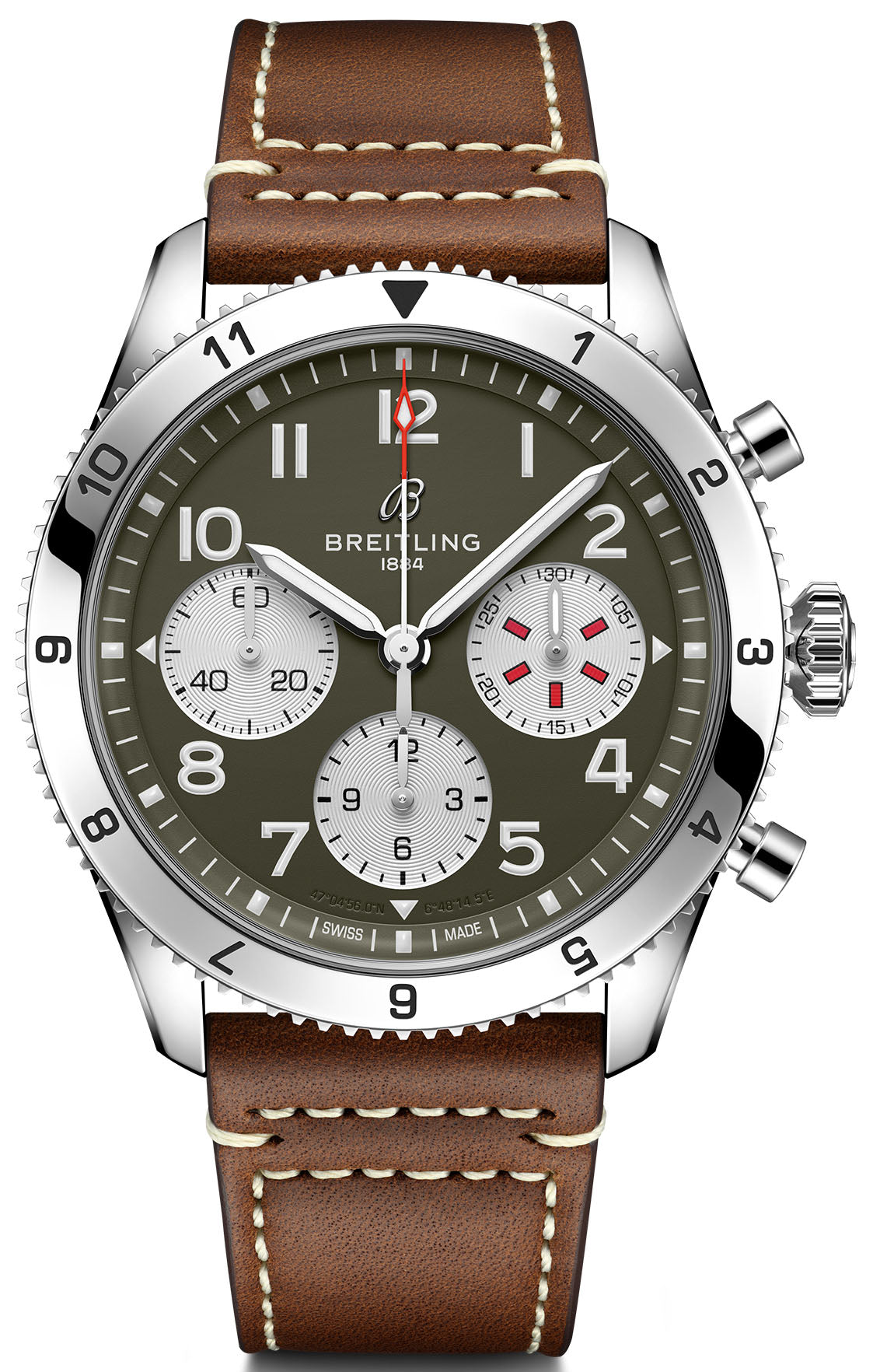Breitling Watch Classic AVI Chronograph 42 Curtiss Warhawk