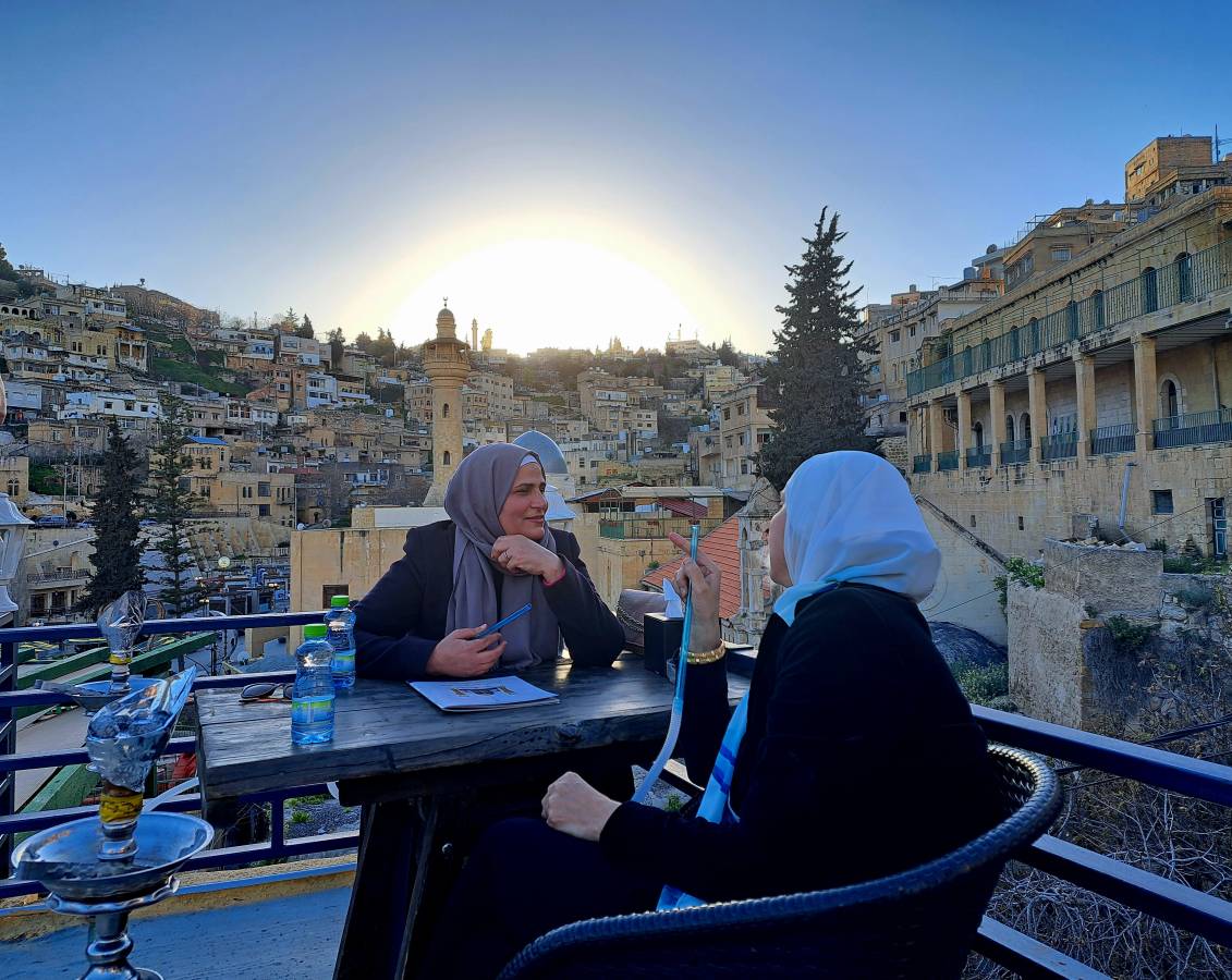 Balcony Cafe, As Salt