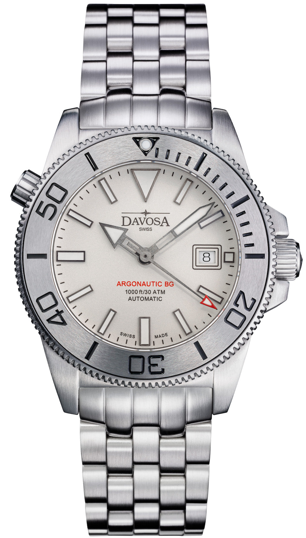 Davosa Watch Argonautic BG Automatic White - White