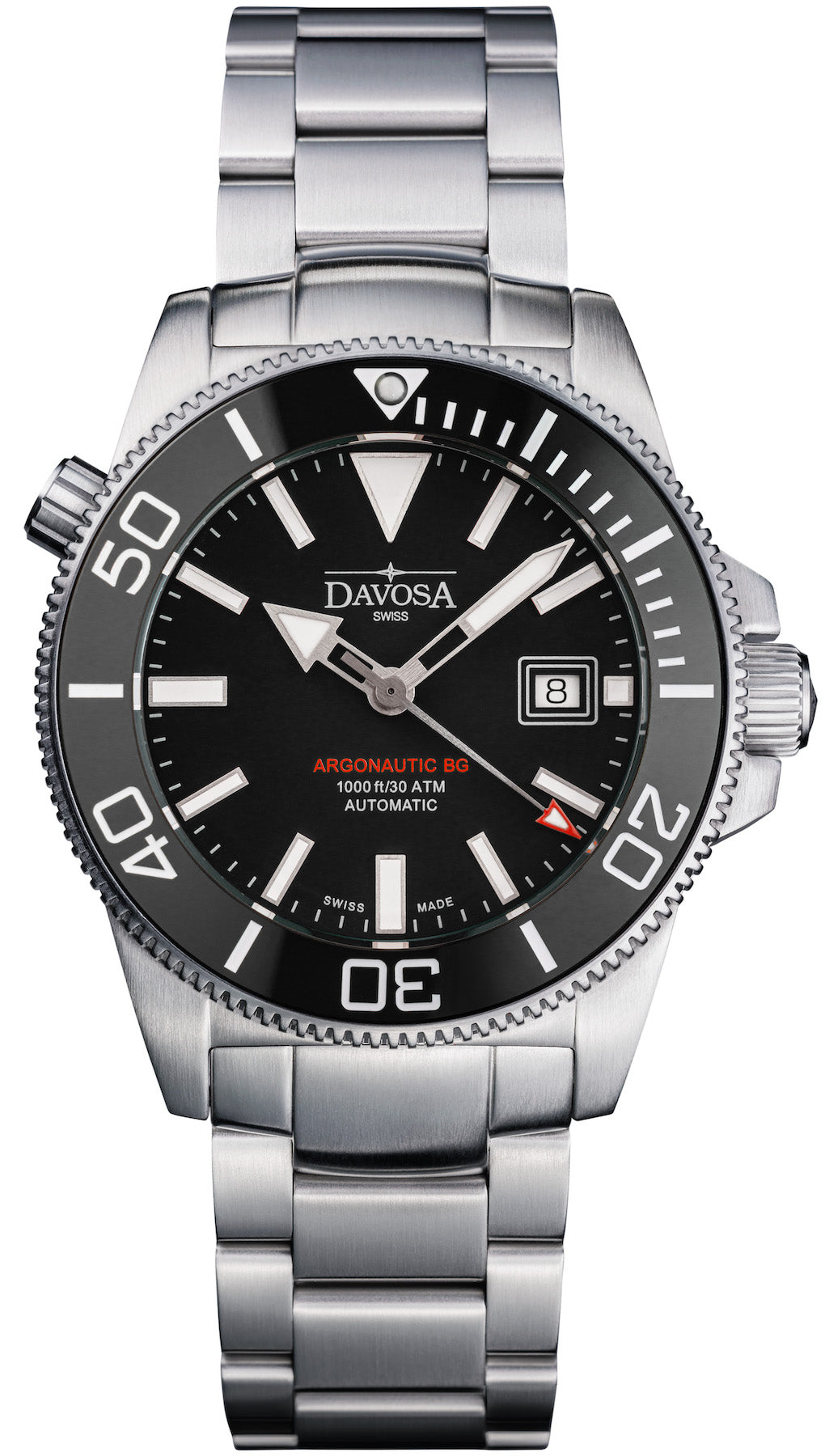 Davosa Watch Argonautic BG Automatic Black - Black