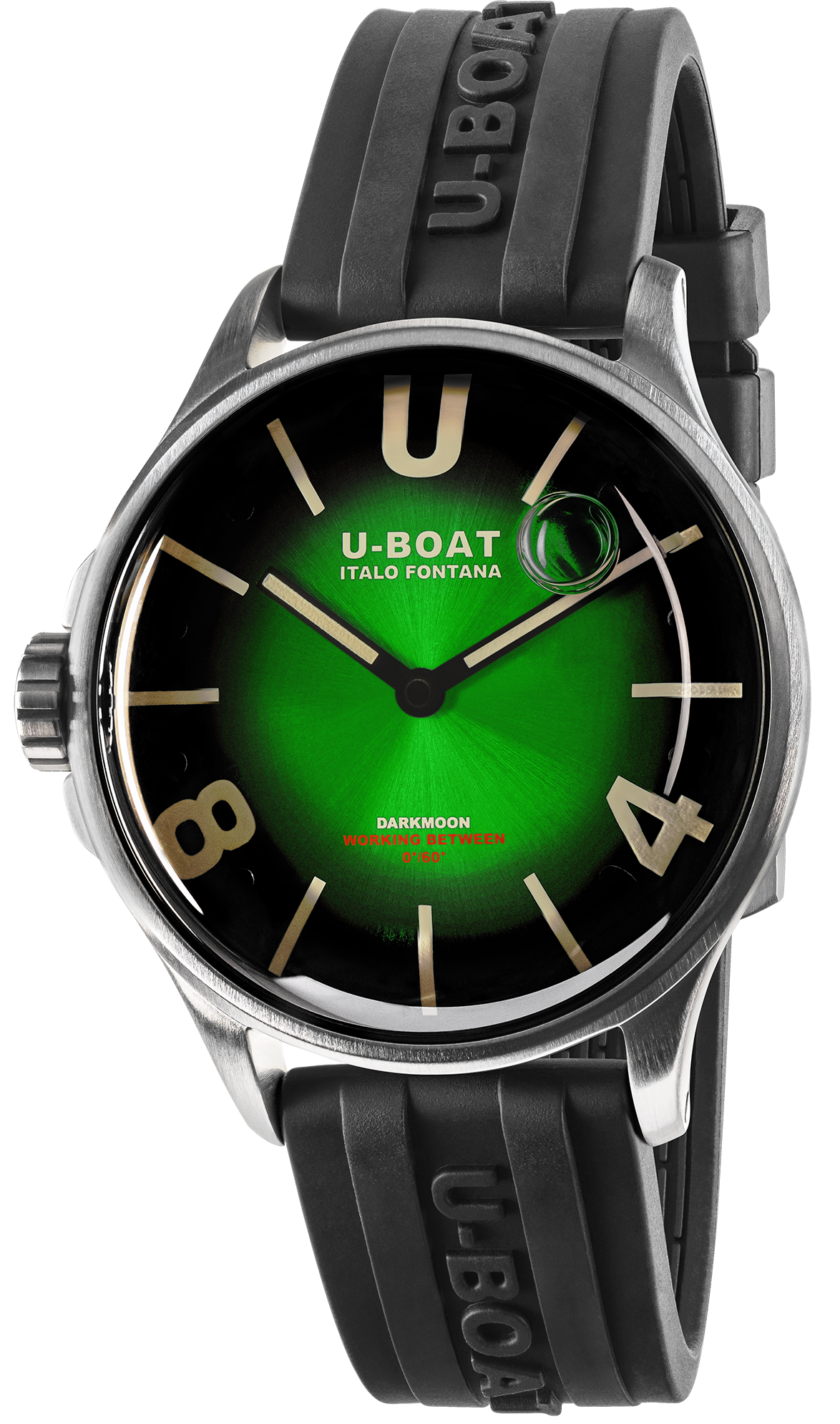 U-Boat Watch Darkmoon 40mm Green SS Soleil