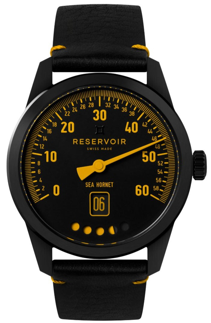 Reservoir Watch Tiefenmesser Sea Hornet Limited Edition - Black