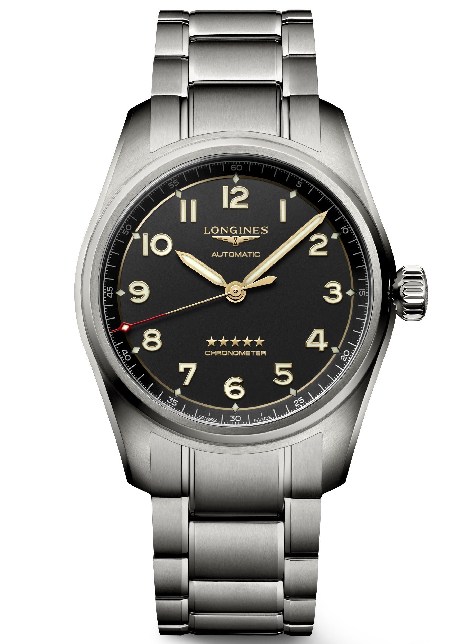 Longines Watch Spirit Titanium 40 Mens