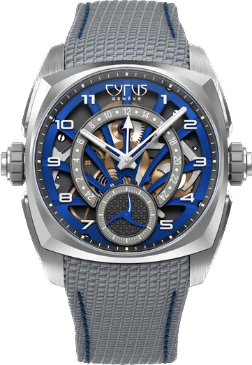 Cyrus Watch Klepcys GMT Ocean Blue Limited Edition
