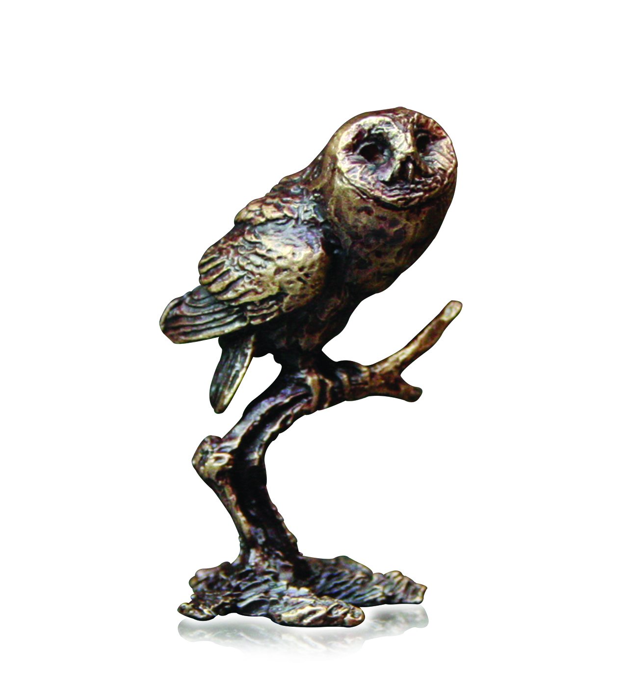Art In Bronze Tawny Owl Figurine