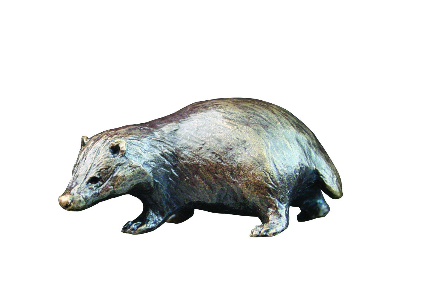 Art In Bronze Badger Figurine