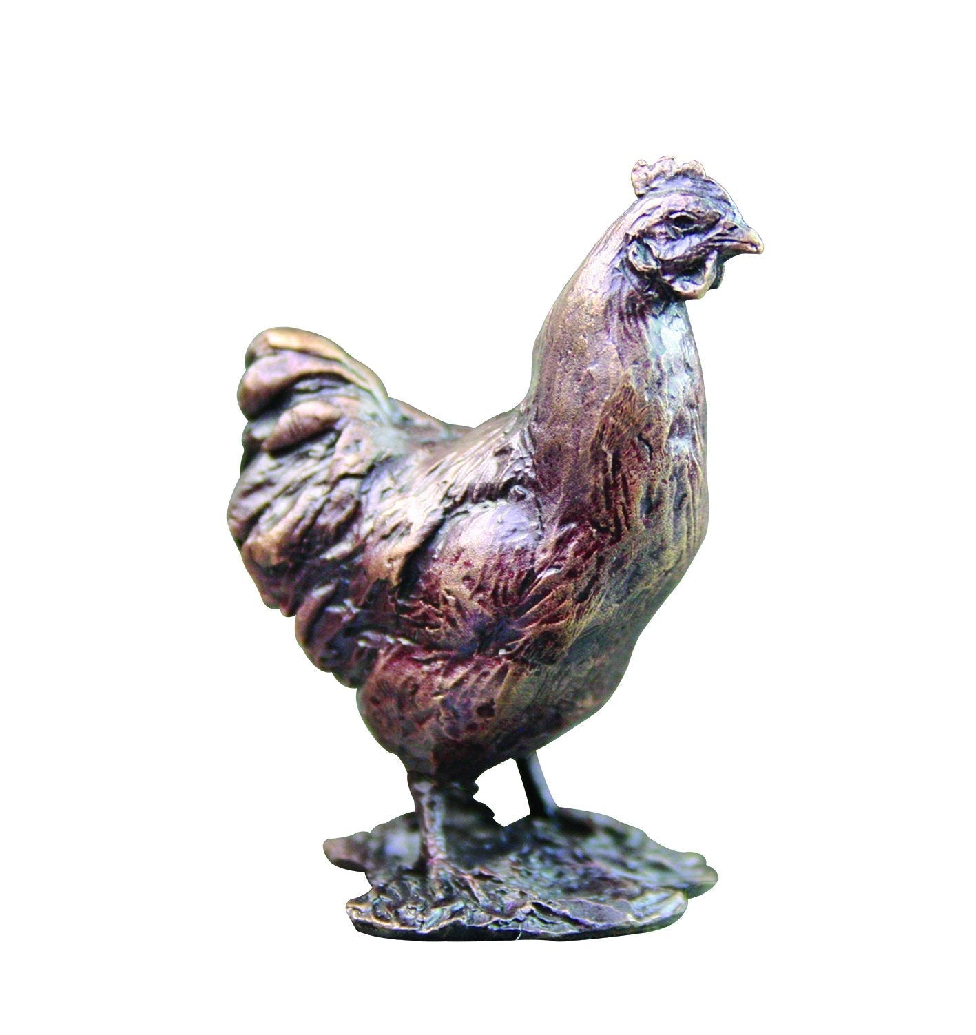 Art In Bronze Chicken Figurine